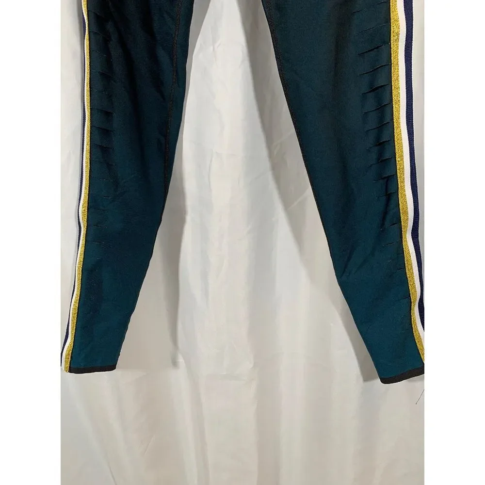EUC UltraCor Ultra Silk Slash Collegiate Legging in Gradient Teal [SZ XS ] #2368